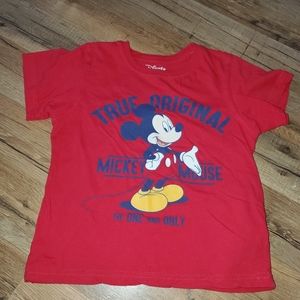 Boys mickey mouse shirt